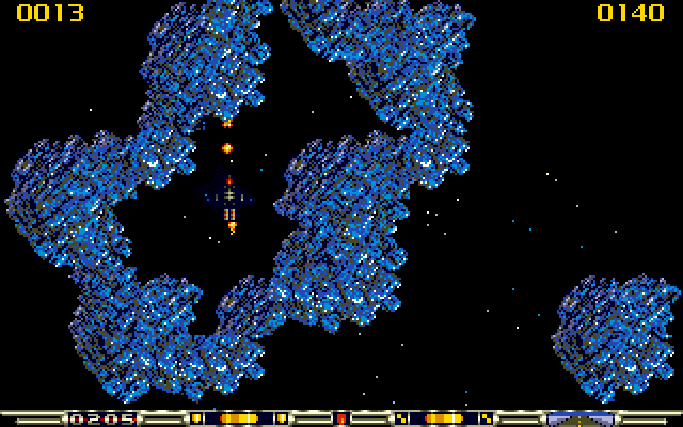 Black Hornet atari screenshot